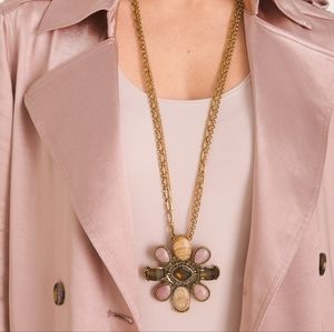 Chico's Geometric Pendant Necklace